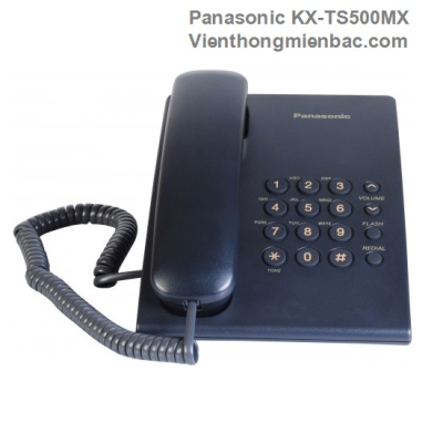 Điện thoại bàn Panasonic KX-TS 500MX (xanh dương)